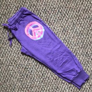 PINK Crop Sweatpants